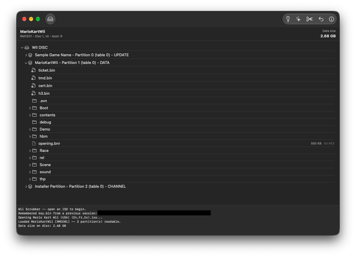 Revolution Disk Scrubber main screen
